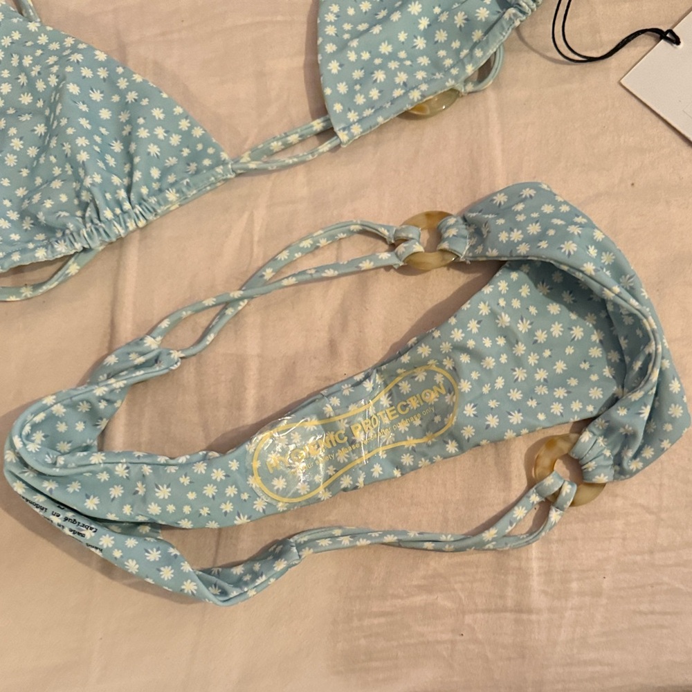 Aila Blue Tangiers Margarita Bikini Floral Blue - Picture 7 of 8
